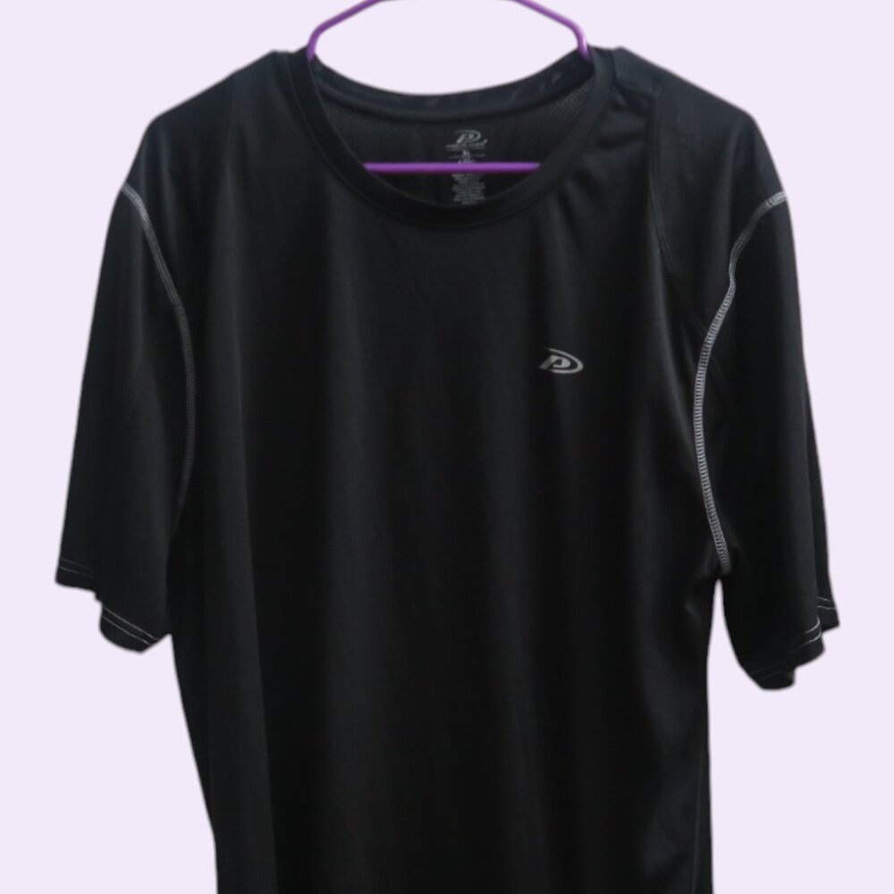 Pro Player men's workout exercise t-shirt in black size XL extra large.